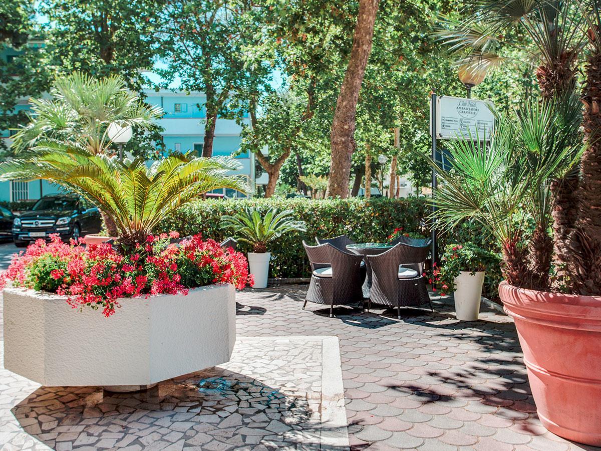 Hotel Caravelle Чезенатико Экстерьер фото